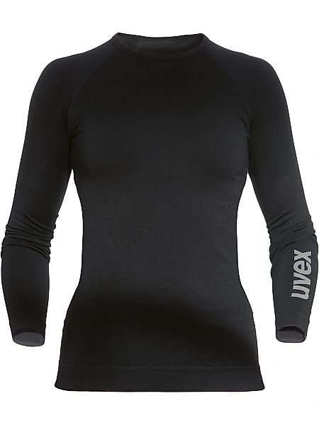 Uvex Thermounterhemd "Bekleidung uvex Langarmshirt women schwarz" günstig online kaufen