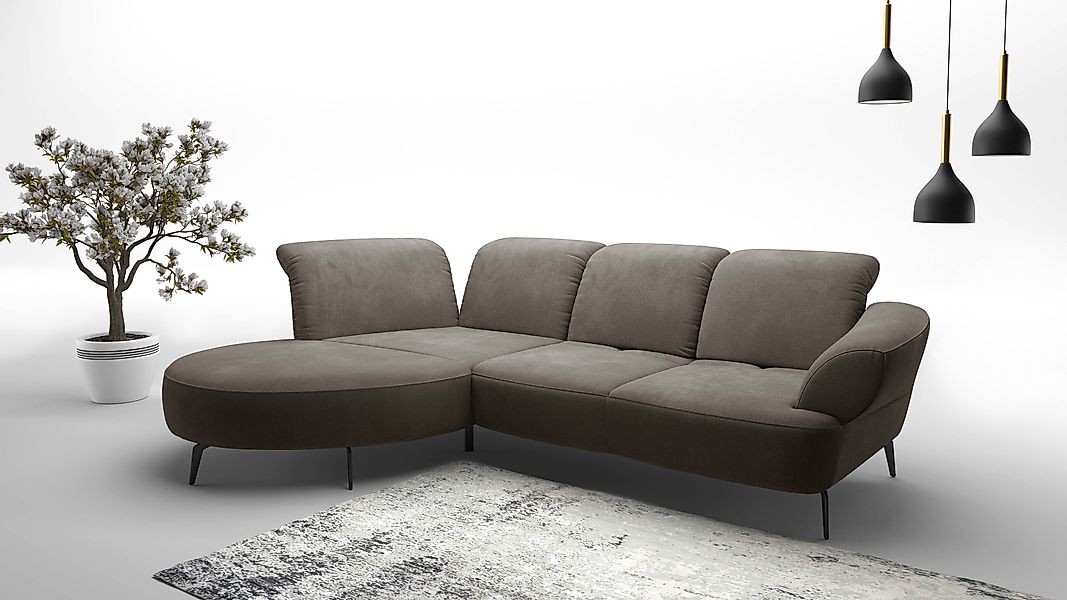 sit&more Ecksofa »Dance, L-Form, inkl. Sitztiefenverstellung« inkl. Click&S günstig online kaufen