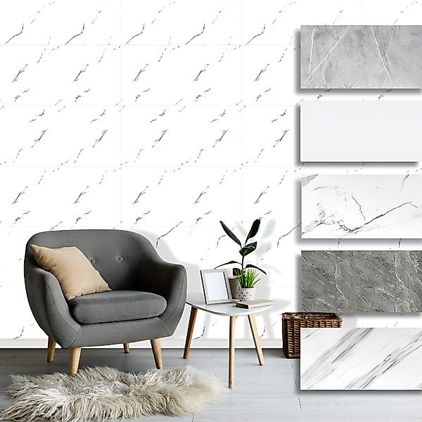 Hexim Wandpaneel, (Wandverkleidung Marmor Optik 0,9 günstig online kaufen