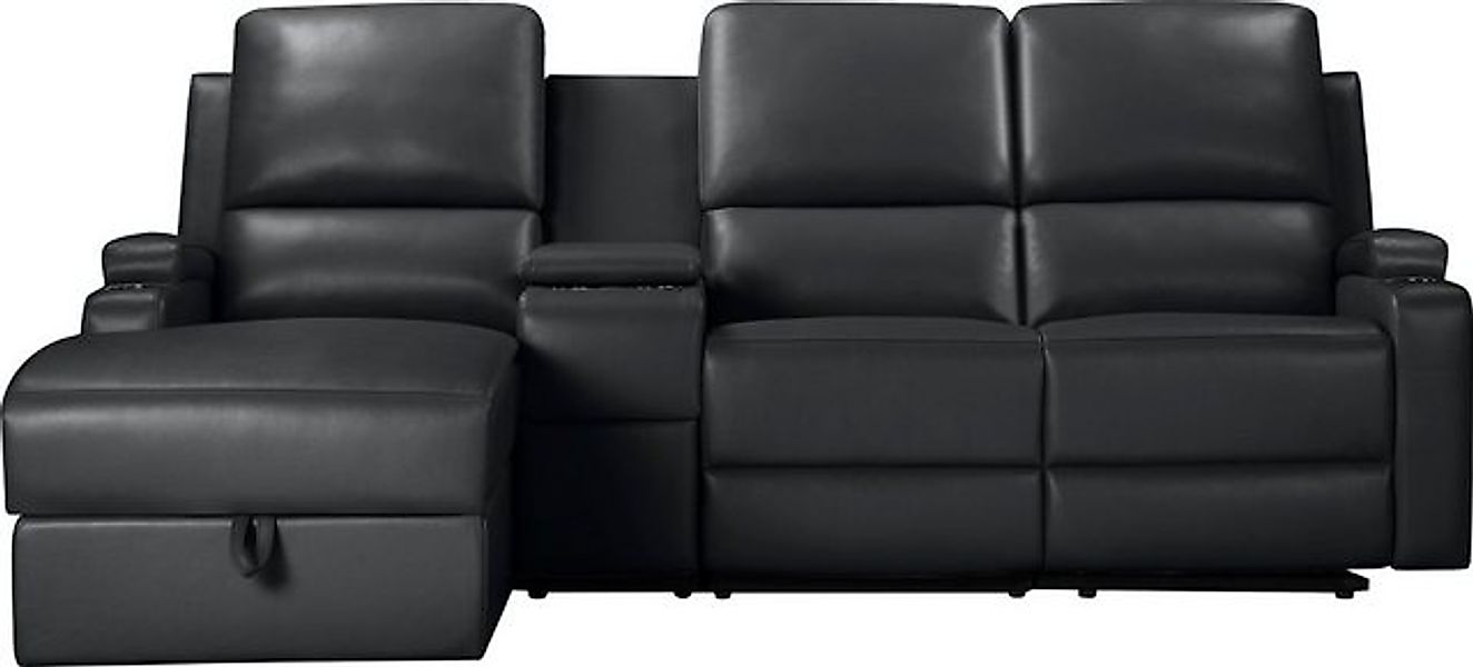 Home affaire Ecksofa Napori Multimediasofa, 3er Kinosessel XXL, L-Form, Kin günstig online kaufen