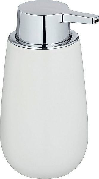 WENKO Seifenspender Badi, (1-tlg), Weiß, Keramik, 320 ml günstig online kaufen