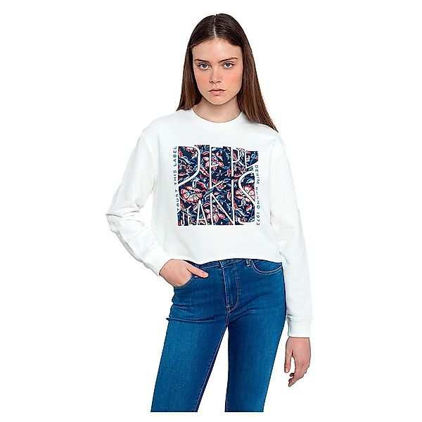 Pepe Jeans Bambie Sweatshirt L Off White günstig online kaufen
