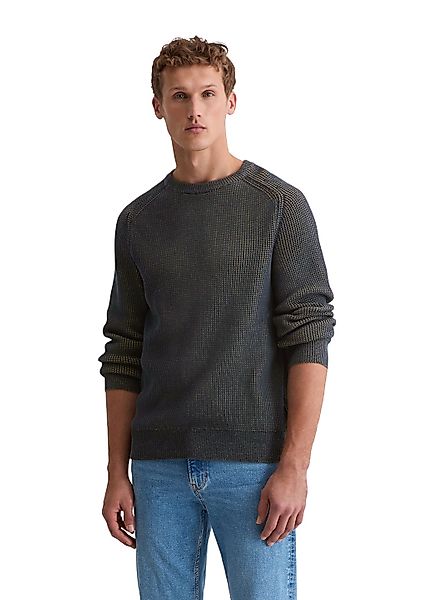Marc OPolo Rundhalspullover "aus Bio-Baumwolle" günstig online kaufen