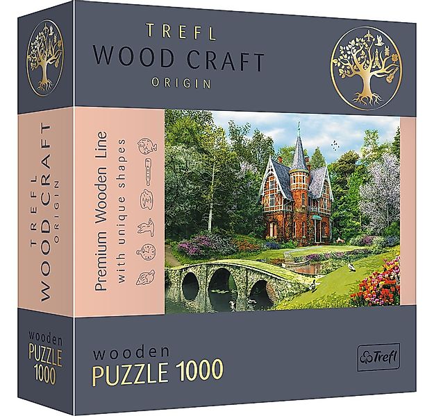 Trefl Puzzle Viktorianisches Haus 1000 Teile Holzpuzzle, 1000 Puzzleteile, günstig online kaufen