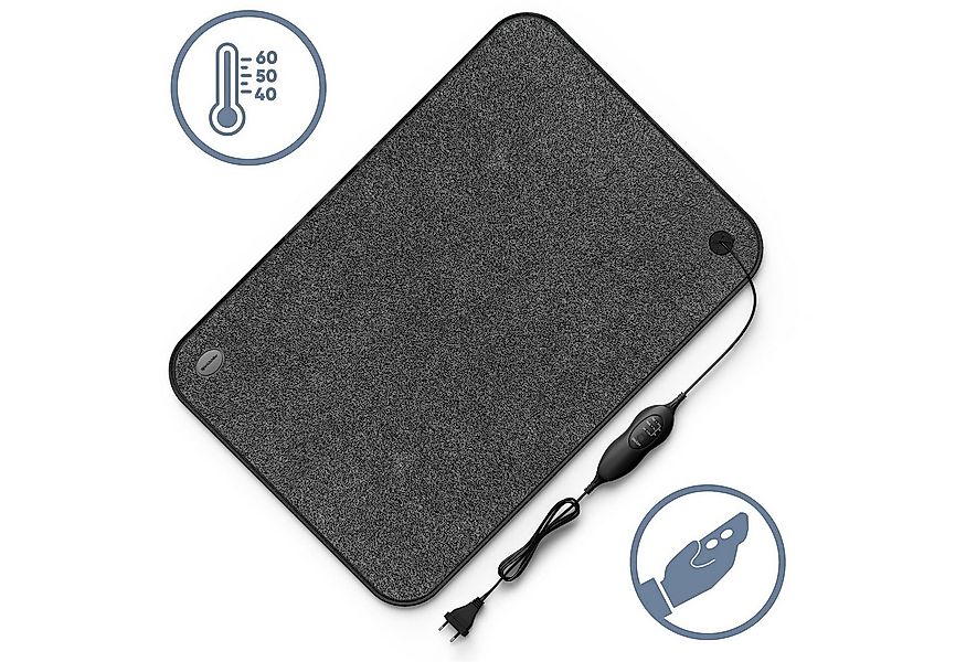 Björn&Schiller Heizmatten elektrischer Heizteppich für Füße 40x60 cm für Bü günstig online kaufen