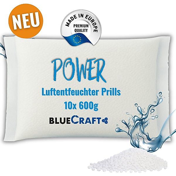 BlueCraft Luftentfeuchter-Nachfüllpack 12x 450g Entfeuchter Granulat günstig online kaufen