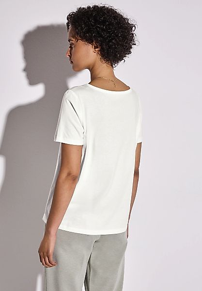 STREET ONE T-Shirt, Rundhalsausschnitt günstig online kaufen