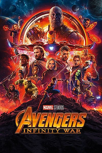 PYRAMID Poster Avengers Infinity War Poster günstig online kaufen