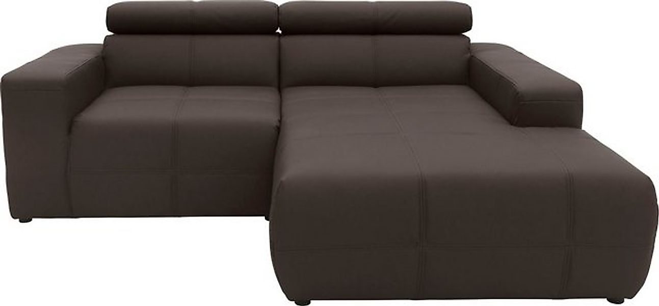DOMO collection Ecksofa Brandon Sitzbelastung 140 kg, kleine Ausführung B/T günstig online kaufen