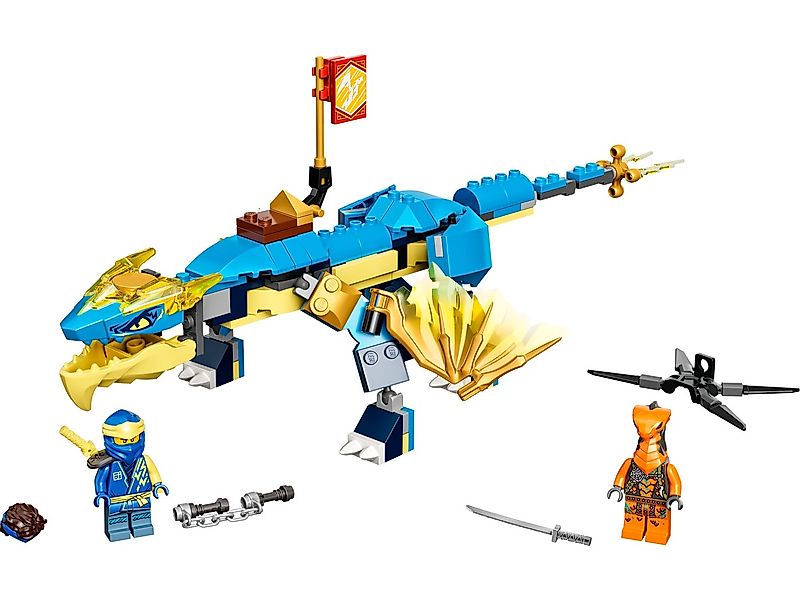 LEGO® NINJAGO 71760 Jays Donnerdrache EVO Spielbausteine, (Set, 140 St., Se günstig online kaufen