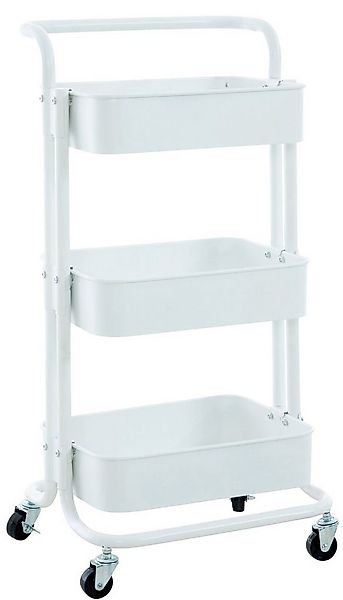 CLP Beistellwagen Mailo, Trolley, Servierwagen, schwarz oder weiß günstig online kaufen