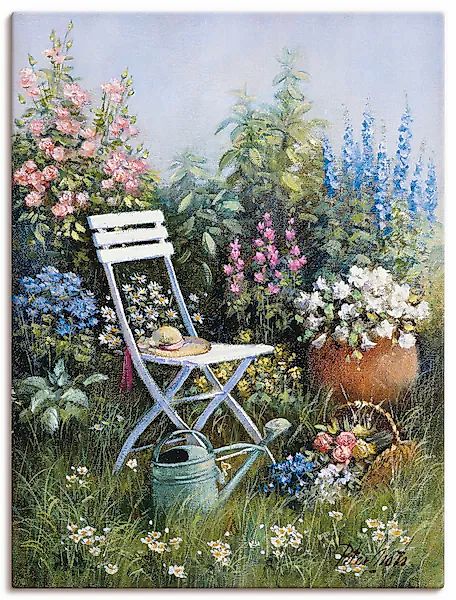 Artland Wandbild »Unvergesslich« Garten 1 Stk. tlg. als Leinwandbild, Poste günstig online kaufen