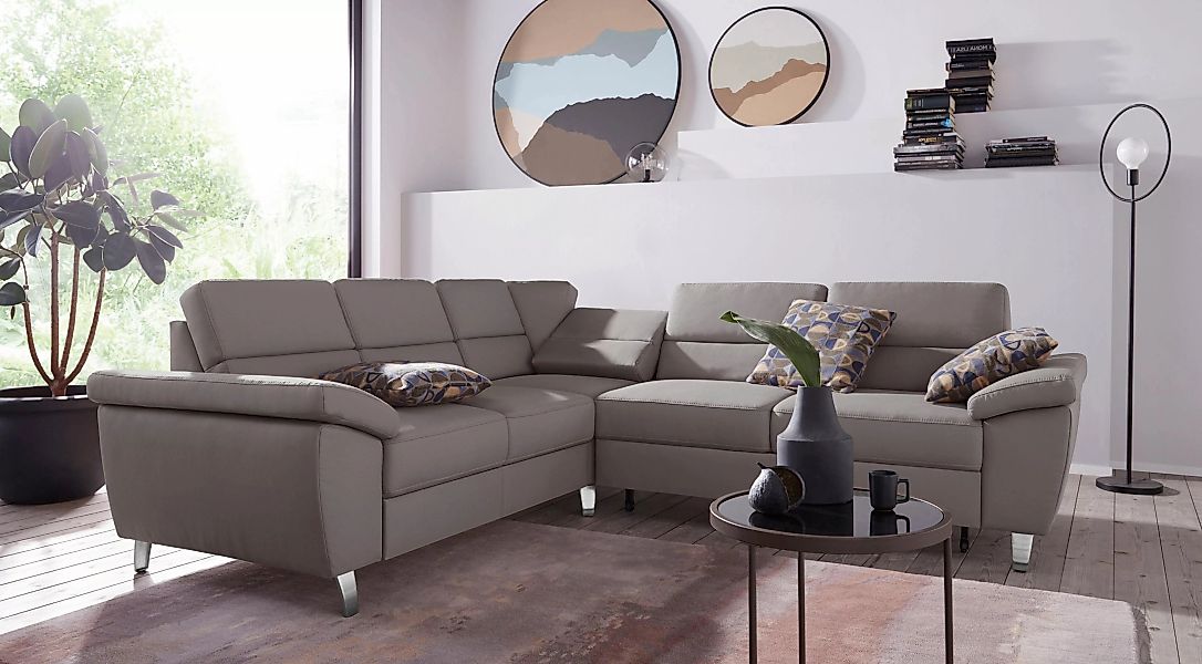 sit&more Ecksofa »Sorano L-Form«, wahlweise mit Bett- und Relaxfunktion, in günstig online kaufen