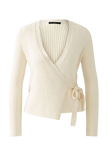 Oui Strickjacke Wickeljacke Viskosemischung günstig online kaufen