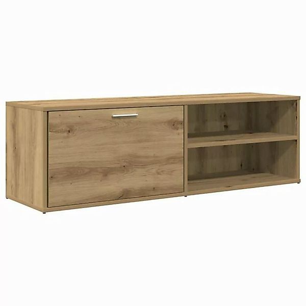 vidaXL TV-Schrank TV-Schrank Artisan-Eiche 120x34x37 cm Holzwerkstoff (1-St günstig online kaufen