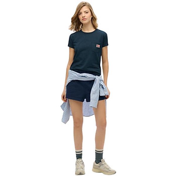 Superdry  T-Shirt T-shirt à poche femme  Athletic Essential günstig online kaufen