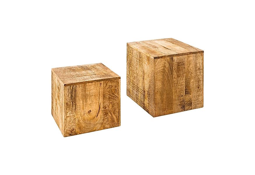 riess-ambiente Beistelltisch CURACAO 40cm natur (Set, 2-St), Wohnzimmer · M günstig online kaufen