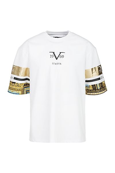 19V69 ITALIA T-Shirt TAMARO mit Schriftzug günstig online kaufen