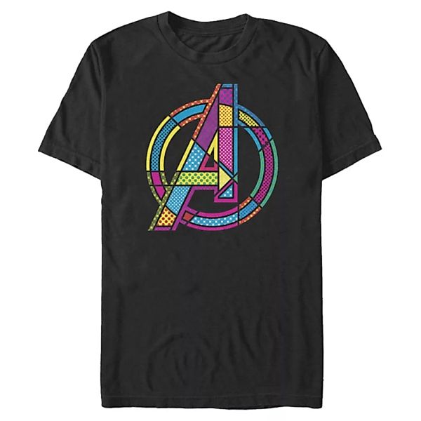 Marvel - Avengers - Avengers Halftone Pop A - Männer T-Shirt günstig online kaufen