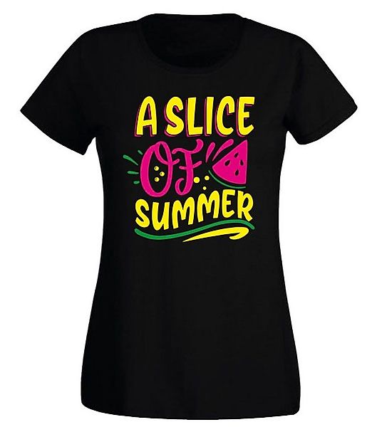 G-graphics T-Shirt Damen T-Shirt - A Slice of Summer Slim-fit-Shirt, mit Fr günstig online kaufen