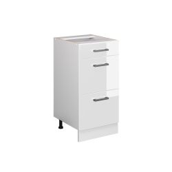 Vicco Unterschrank R-Line, Weiß Hochglanz/Weiß, 40 günstig online kaufen