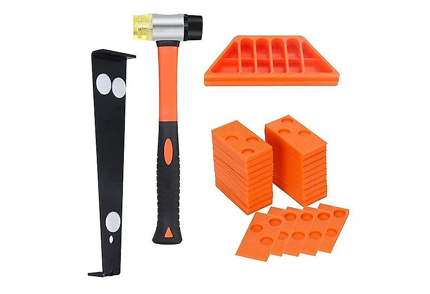 zggzerg Verlegeset Bodenbelag-Set, Laminat Holz Bodenbelag, Montageset, Uni günstig online kaufen