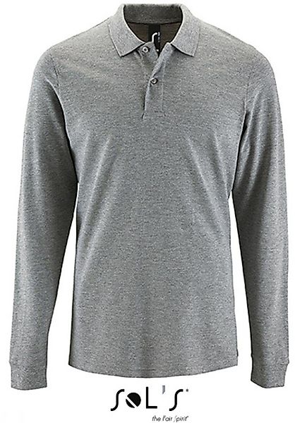 SOLS Langarm-Poloshirt Herren Long-Sleeve Piqué Polo günstig online kaufen