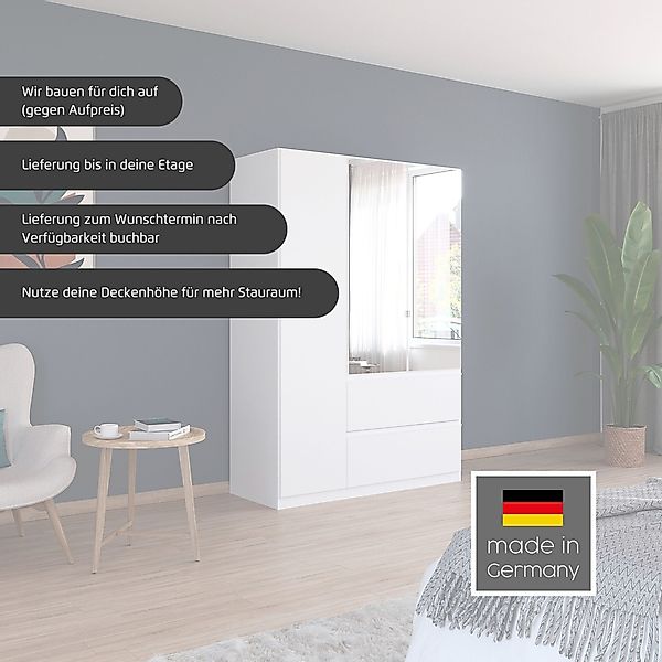 rauch Schrank-Set "Kleiderschrank Schrank Garderobe Wäscheschrank COSTA mit günstig online kaufen