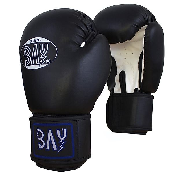 BAY-Sports Boxhandschuhe Future Box-Handschuhe schwarz/weiß Boxen Kickboxen günstig online kaufen