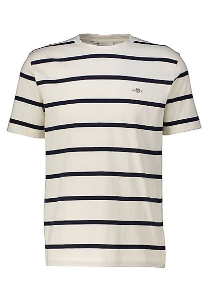 Gant T-Shirt Herren T-Shirt aus Bio-Baumwolle günstig online kaufen