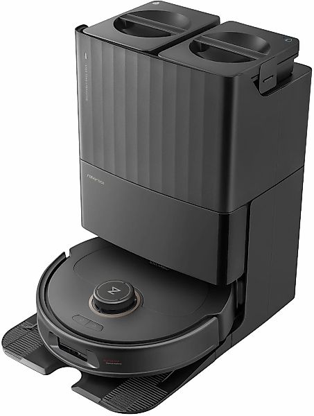 Roborock Saugroboter "mit Wischfunktion Roborock QREVO MaxV Black, FlexiArm günstig online kaufen