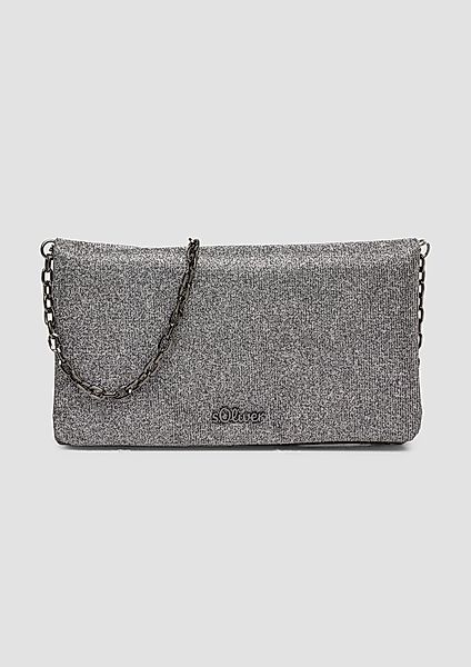 s.Oliver Tragetasche Clutch in schimmernder Optik, günstig online kaufen