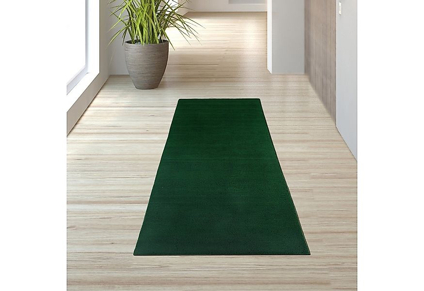 TeppichHome24 Teppich Grüner Teppich dekorativ weich pflegeleicht für gemüt günstig online kaufen