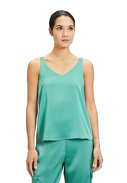 Vera Mont Satinbluse "Damen Satin-Bluse mit V-Ausschnitt" günstig online kaufen