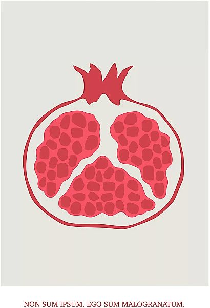 Komar Wandbild "Cultivated Pomegranate", (1 St.), Deutsches Premium-Poster günstig online kaufen