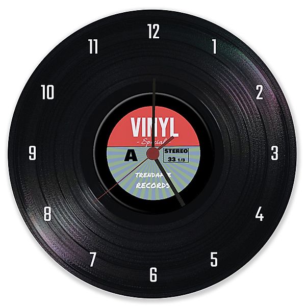 speecheese Wanduhr Retro Vinyl Special Schallplatte günstig online kaufen