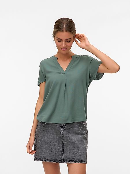 Vero Moda Blusenshirt VMMYMILO SS V-NECK günstig online kaufen