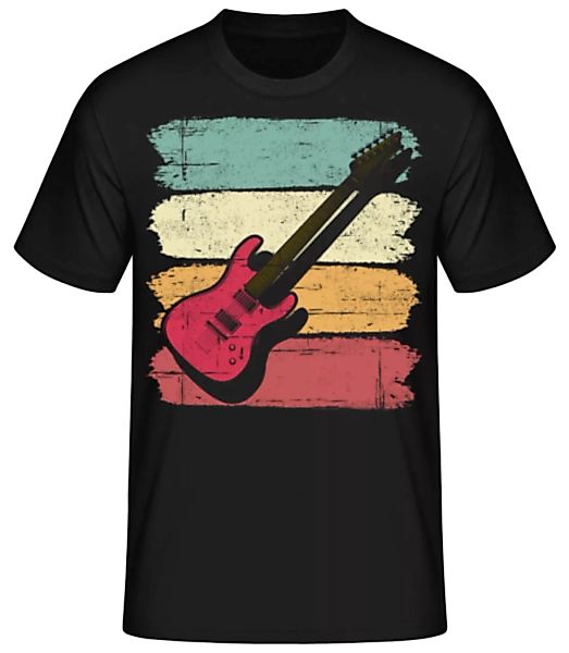Retro Gitarre · Männer Basic T-Shirt günstig online kaufen