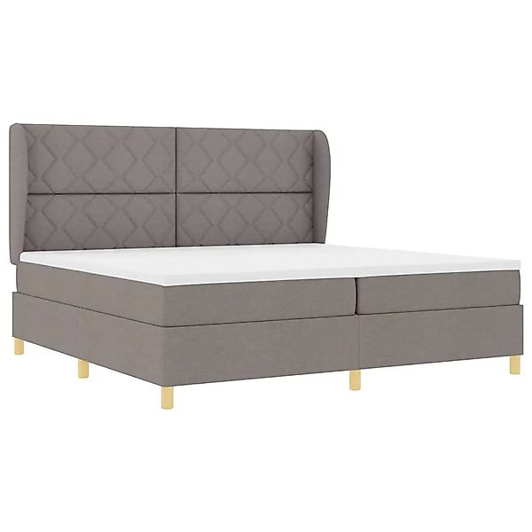 vidaXL Boxspringbett mit Matratze 90x190 cm Taupe 3340841 günstig online kaufen