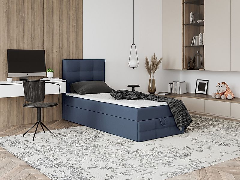 Godre Boxspringbett mit Bettkasten EWORA MINI günstig online kaufen