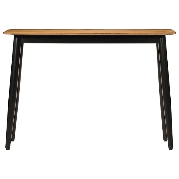 vidaXL Konsolentisch 110x40x76 cm Massivholz Mango und Eisen günstig online kaufen