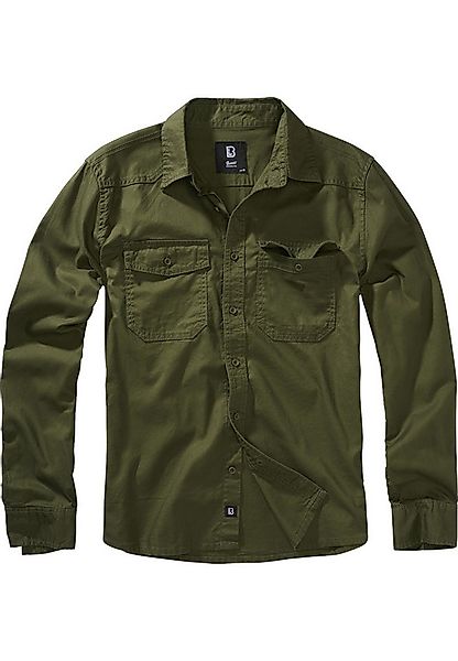 Brandit Langarm-Poloshirt Brandit Herren Flanellshirt (1-tlg) günstig online kaufen