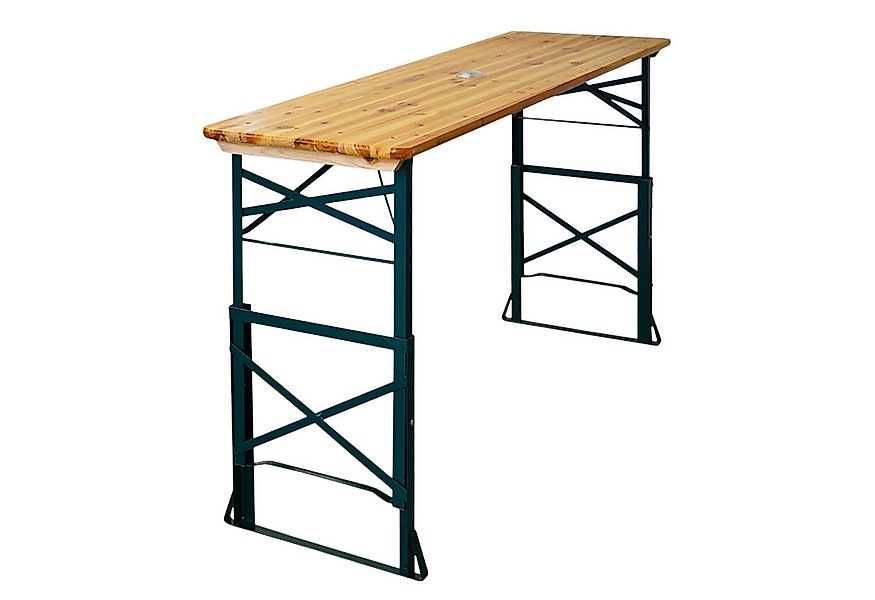 CHEFGASTRO® Bierzeltgarnitur Bierzelttisch höhenverstellbar & klappbar mit günstig online kaufen