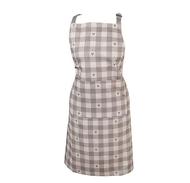 Clayre & Eef Kochschürze Hearts beige-grau, (Stück, 1-tlg., 1 Schürze), ca. günstig online kaufen