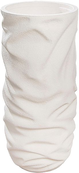 GILDE Pflanzkübel "Übertopf XXL rund Crush creme" günstig online kaufen