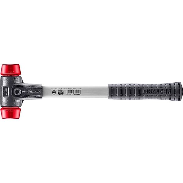 Halder Simplex Schonhammer Ø 30 mm Plastik Rot mit Verstärktem Tempergussge günstig online kaufen