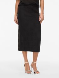 Vila Sommerrock Midi Design Strukturiert mit günstig online kaufen