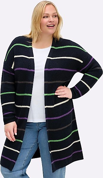 Sheego Longstrickjacke günstig online kaufen