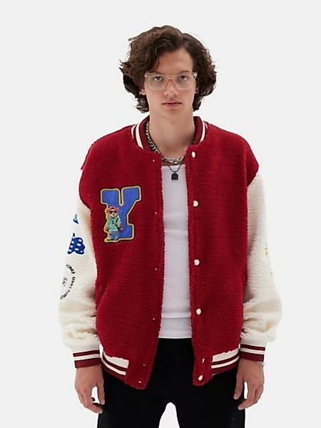 OSSY HOMER Collegejacke College Jacke Teddy Y Oversize Jacket günstig online kaufen