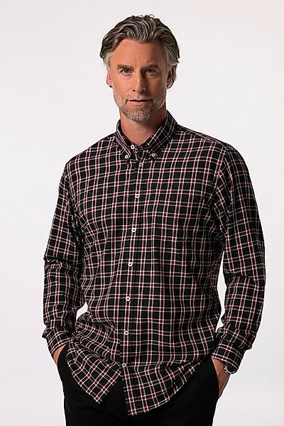 Boston Park Businesshemd Boston Park Karohemd Langarm Buttondown-Kragen günstig online kaufen